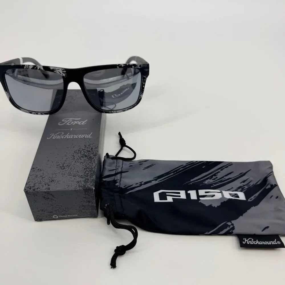 Knockaround Torrey Pines Frosted Splatter Ford F-150 Polarized Sunglasses 58-18